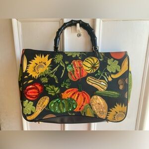 Vintage Prezzo Harvest Sequin Colorful Autumn Handbag